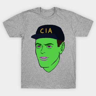 CIA Glow Guy - Meme, Glow In The Dark, Terry Davis T-Shirt